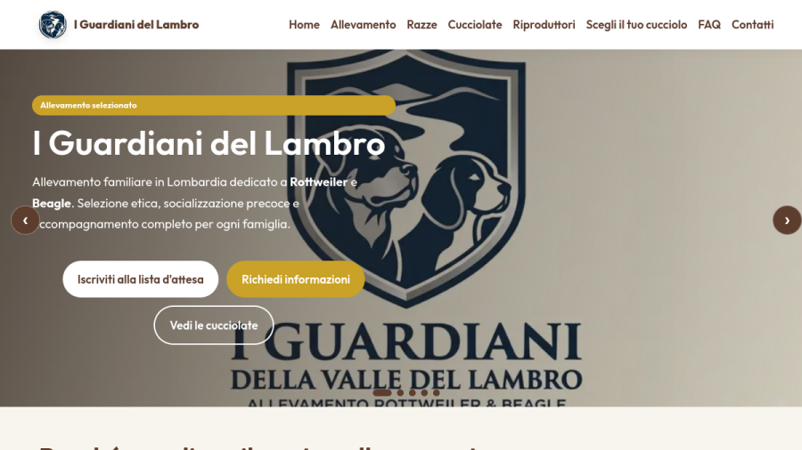 Anteprima Allevamento Lambro